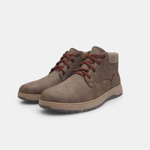 Botines para hombre, Taupe Botines para hombre, Taupe